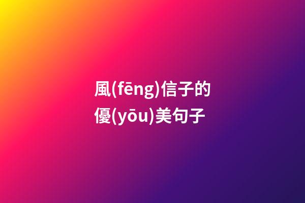 風(fēng)信子的優(yōu)美句子